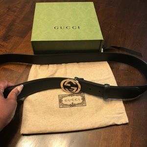 Gucci Interlocking Belt